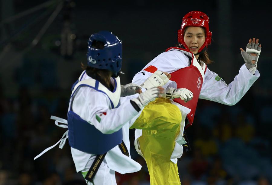 Chinese Zheng Shuyin wins women's +67kg taekwondo gold