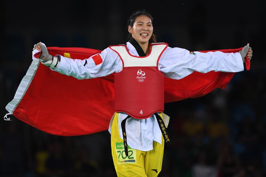 Chinese Zheng Shuyin wins women's +67kg taekwondo gold