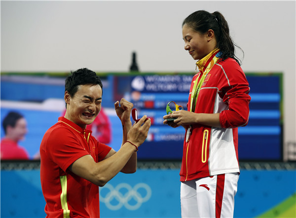 What are Chinese more glad to see than gold medals?