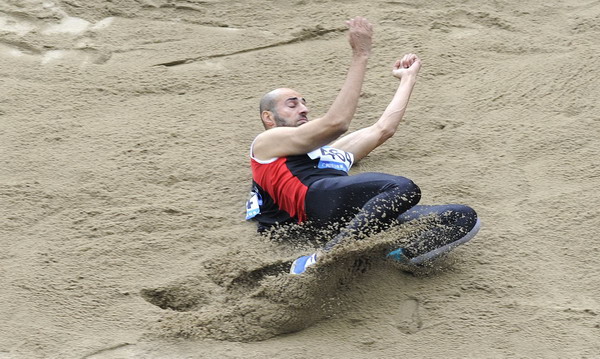 Long jump winners at Para Games