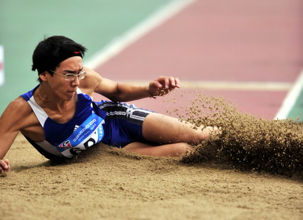 Long jump winners at Para Games