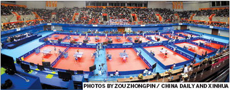 Para Athletes' Ping-Pong Paradise