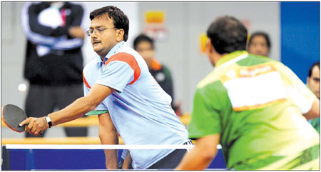 Para Athletes' Ping-Pong Paradise