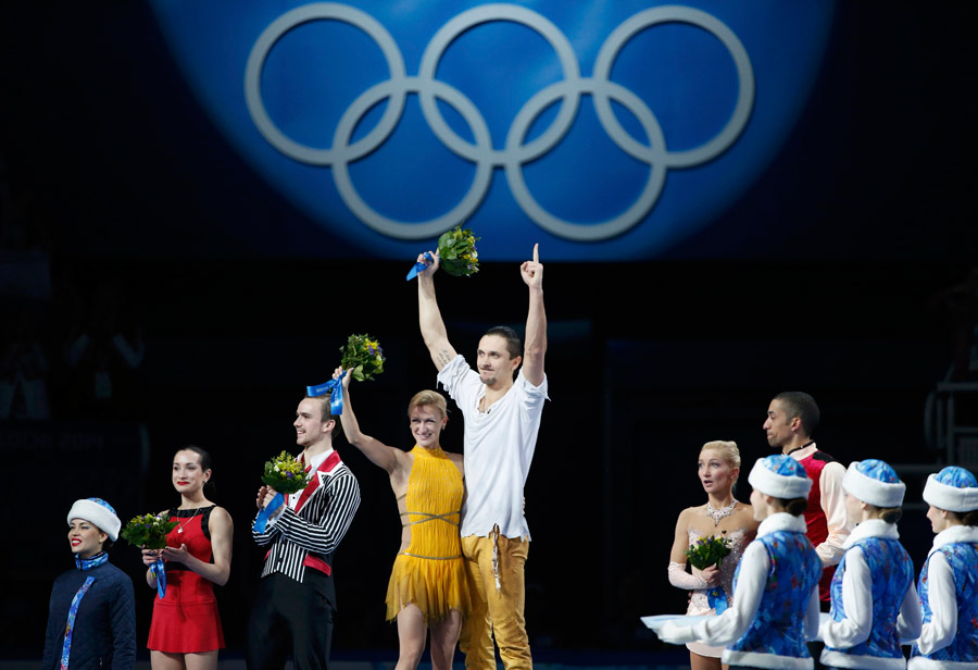 Russia wins second gold in figure skating