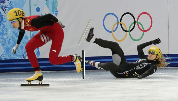 South Korea, China contend for short track gold