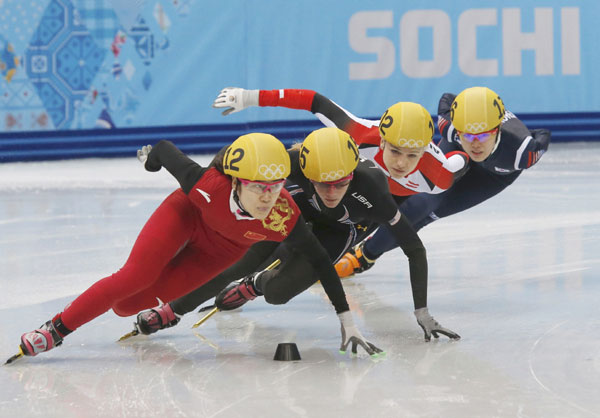 Short track speed skater to bear national flag at closing ceremony