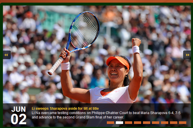 Li Na eyes victory in 2nd major final