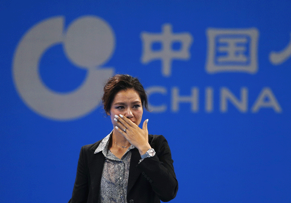 Li Na bids a tearful goodbye