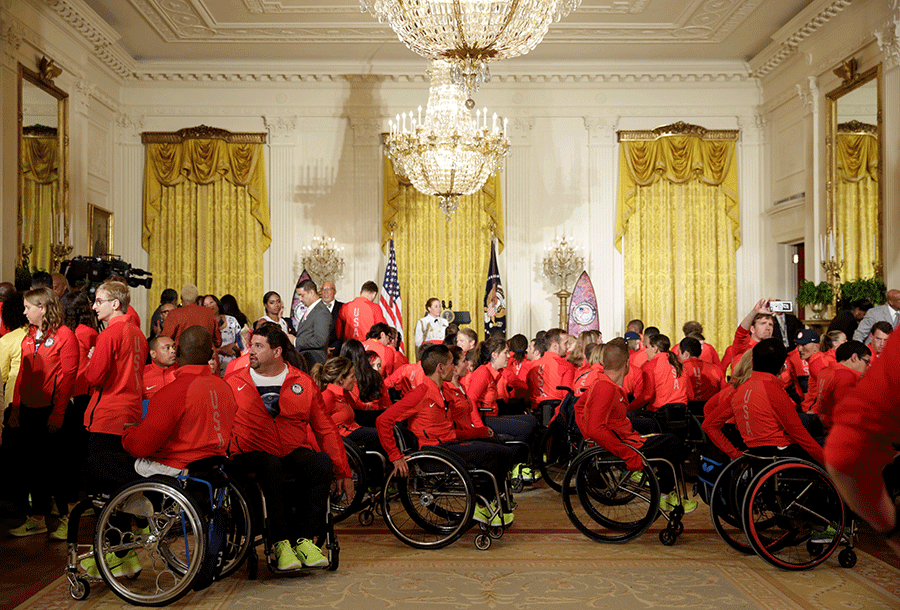 Obama celebrates 2016 Olympic athletes at White House