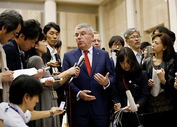 Bach says some Tokyo events should be held in disaster zone