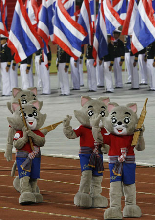 Sea Games Open In Thailand