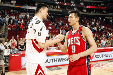 yi jianlian yao ming