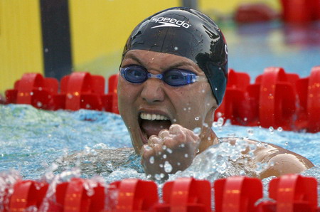 Zhang wins China's first ever men's gold at swimming worlds