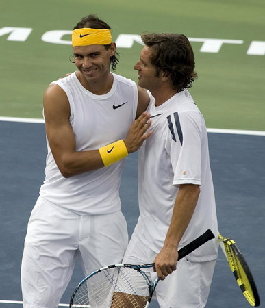 Nadal's knees survive first test in Montreal