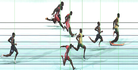 Bolt shatters world record with 9.58