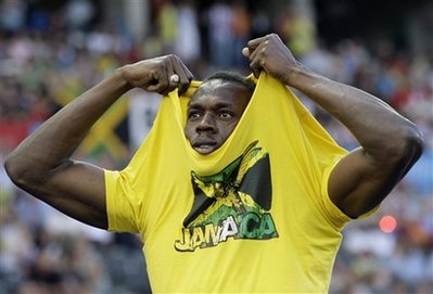 Bolt bids for 200 gold with all eyes on record