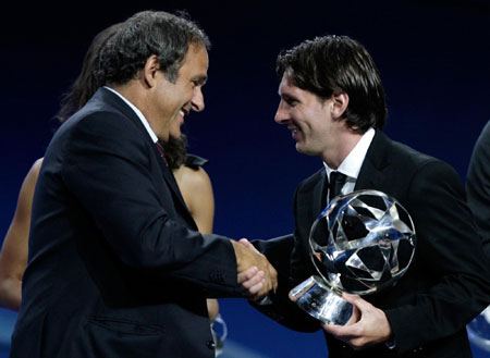Messi named European Club Player of the Year