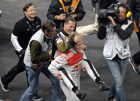 Ekstrom claims Race of Champions hat-trick