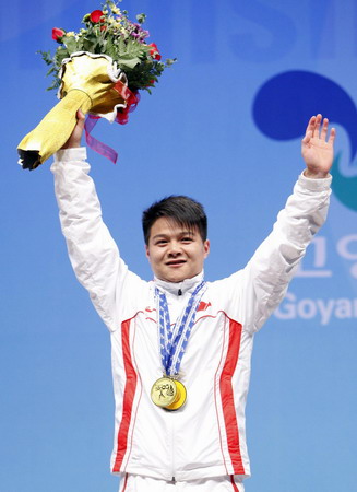Chinese win men's 56kg weightlifting worlds