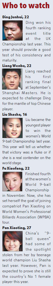 Right on cue, Liu makes her mark
