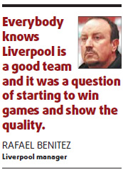 Benitez expects Reds to be spurred on to success