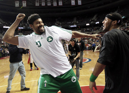 Pistons beat Celtics in Wallace's return