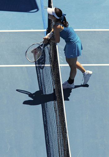Zheng makes historical Australian semis, to meet Henin