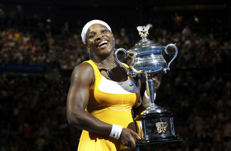 Williams beats Henin to win Australian Open