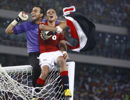 Egypt beats Ghana 1-0 to earn African Cup title