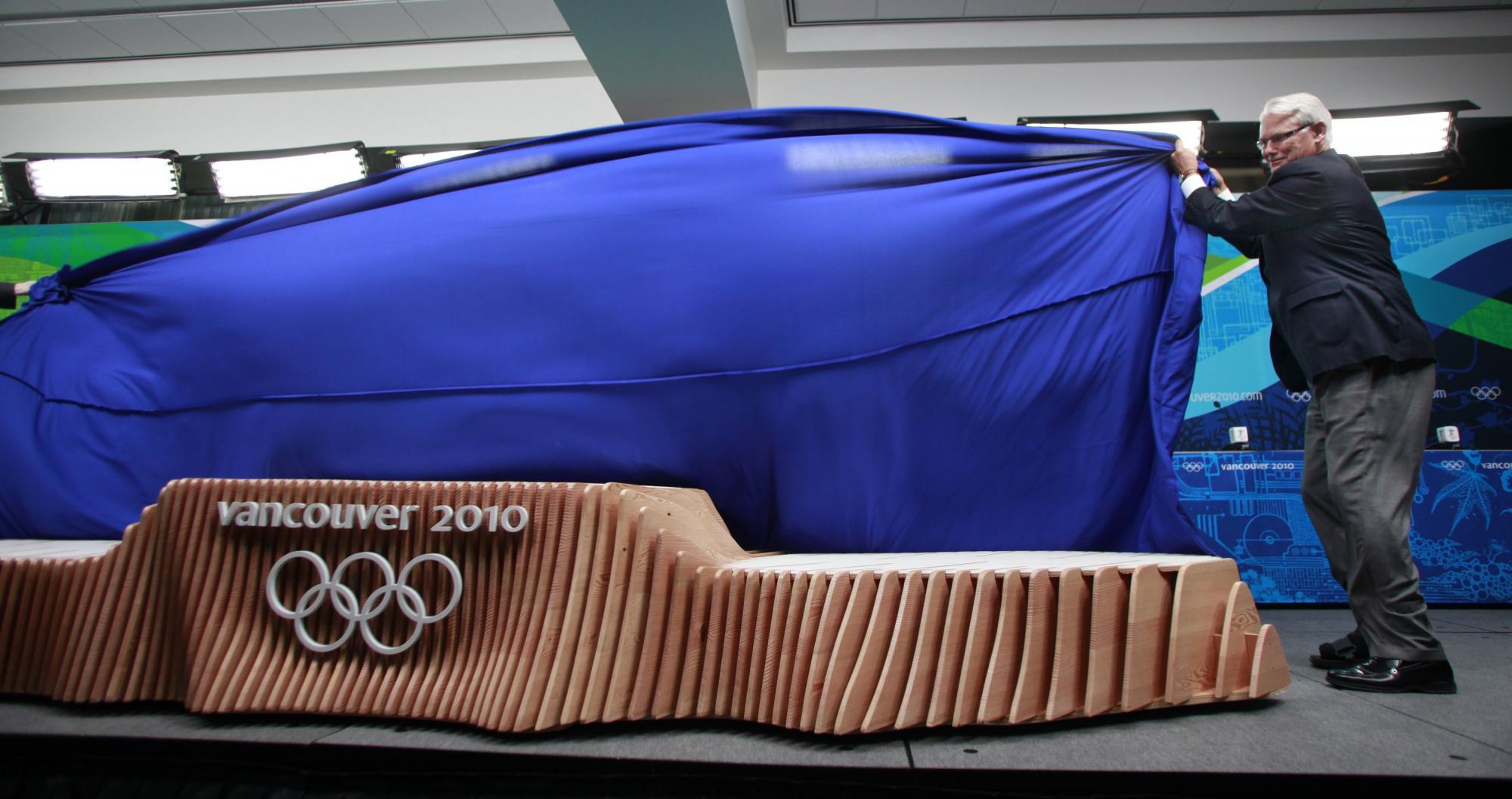 vancouver olympic podium