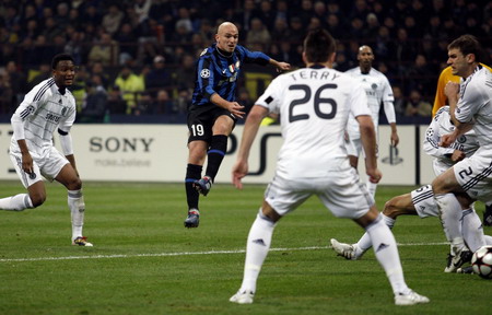 Inter Milan beats Chelsea 2-1 in Champions League