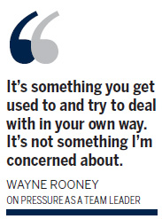 Rooney thrives on pressure of shooting United to glory