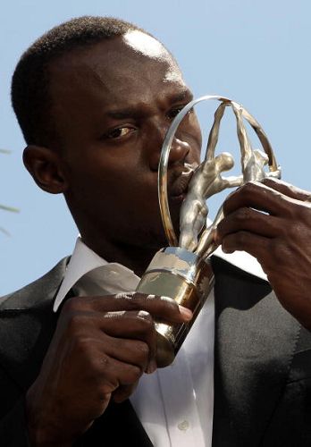 Bolt, Serena win 2010 Laureus awards
