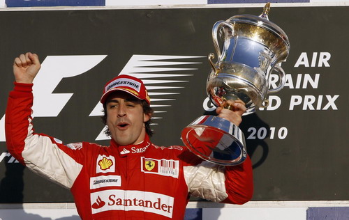 Alonso marks Ferrari debut with Bahrain victory