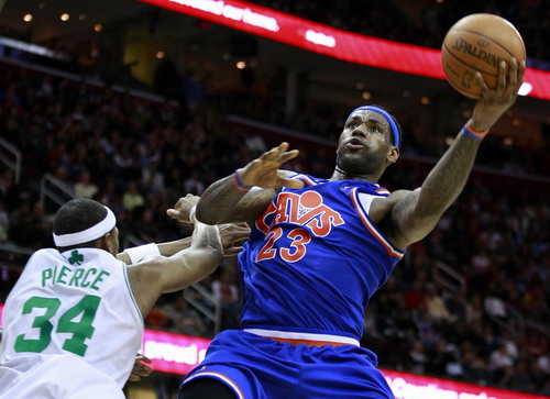 Healthy James leads Cavs in charge past Celtics