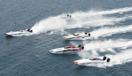 UIM XCat Powerboat Championships in Dubai