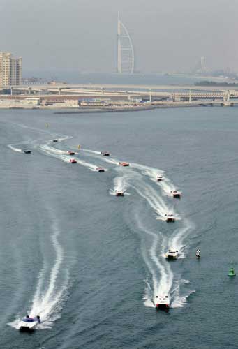 UIM XCat Powerboat Championships in Dubai