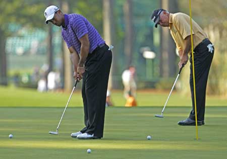 Choi, Kuchar paired with Tiger to start event