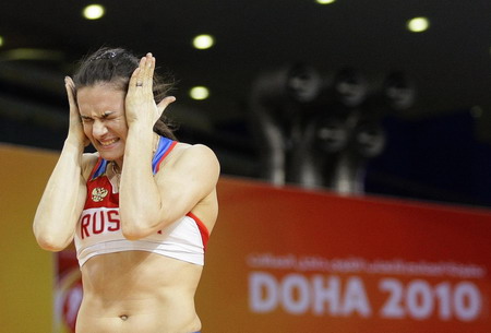 Pole vaulter Isinbayeva taking indefinite break