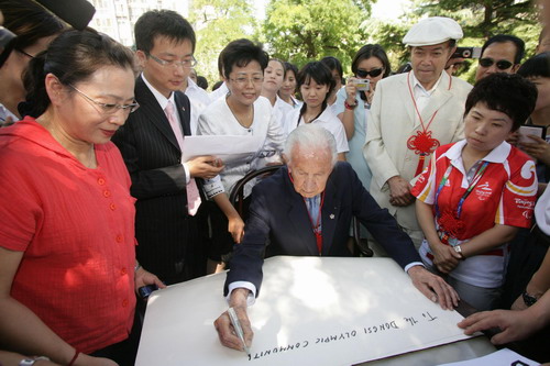 China has fond memories of Samaranch