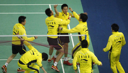 China claims fourth consecutive Thomas cup