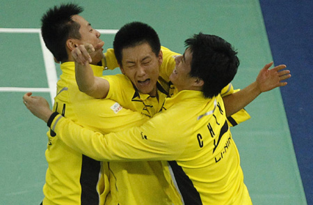 China claims fourth consecutive Thomas cup