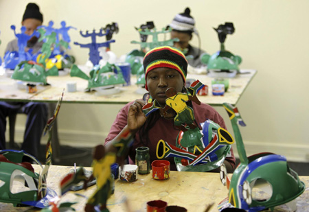 Fan helmets could go global after World Cup