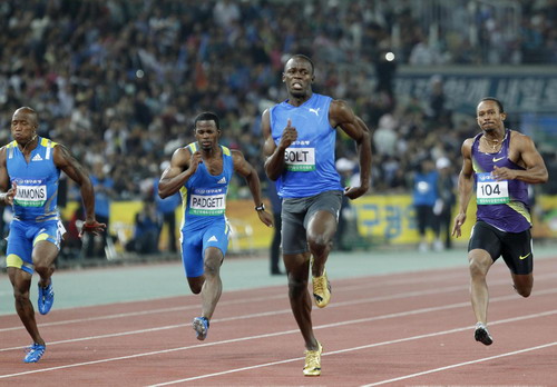 Bolt wins 100 in 9.86s at SKorean meet