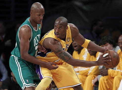 Tough Lakers beat Boston 102-89 in finals opener