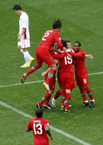 Portugal beats DPRK 7-0