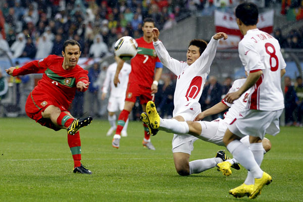 Portugal beats DPRK 7-0