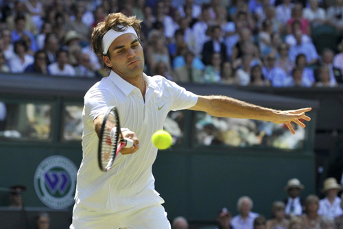 Roddick falls foul of Lu as Federer stays cool