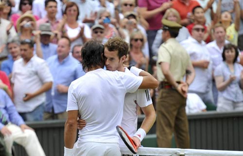 Nadal sets up Berdych final after downing Murray