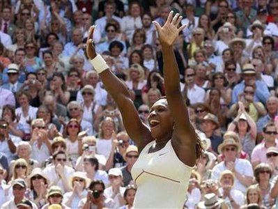 Serena Williams wins 4th Wimbledon, 13th major